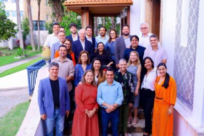 Deputados fazem visita de cortesia a Roseana Sarney após retorno de tratamento de saúde em São Paulo