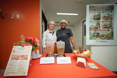 SES realiza ação educativa sobre alimentação sustentável e redução do desperdício no Hospital Dr. Carlos Macieira