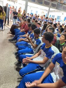 Prefeito Flávio Soares destaca Olimpíada Cactus e premia 106 alunos em Governador Edison Lobão