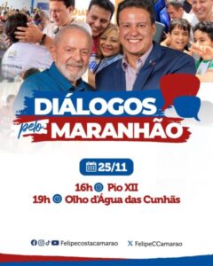 Camarão leva “Diálogos Pelo Maranhão” a Pio XII e Olho D’Água das Cunhãs nesta terça-feira