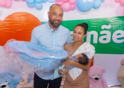 Gestantes recebem enxovais e orientações na 11ª edição do projeto Mamãe Feliz em Bacabal