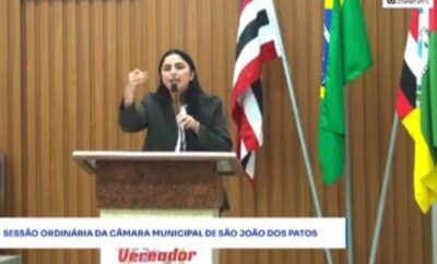 Vereadora do Maranhão afirma que colega parlamentar desejou sua morte enquanto ela enfrentava quadro grave de saúde