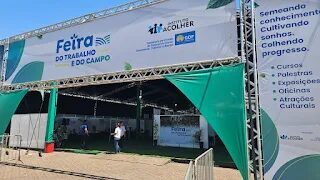 Feira do Trabalho e do Campo está acontecendo em Santa Maria de 23 a 28 de fevereiro, com cursos, oficinas e exposição de produtos.