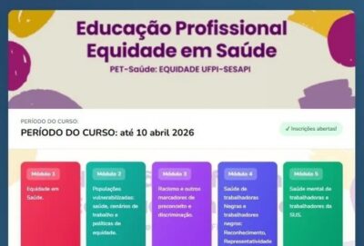 Sesapi promove curso para qualificar servidores em equidade e saúde
