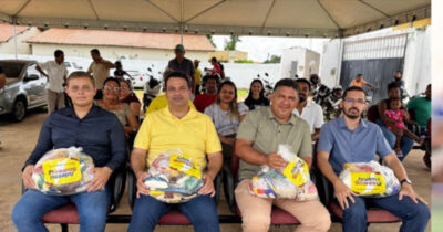 Programa Mesa Compartilhada entrega 300 cestas básicas para retiros religiosos no Maranhão