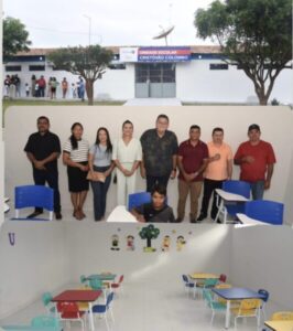 Tratorzão reinaugura Escola Cristóvão Colombo no povoado Paul e fortalece cada vez mais a educação em São Domingos