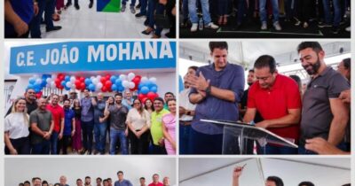Prefeito Dr. Júnior realiza inaugurações e entrega de tablets e fardamentos em Peritoró