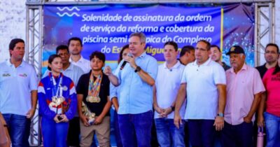 Prefeitura de Timon e Ministério do Esporte assinam ordem de…