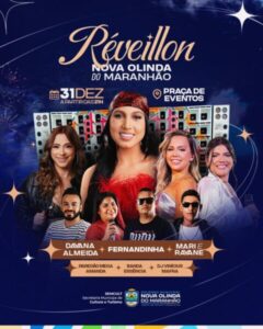 🎆✨ Réveillon de Nova Olinda do Maranhão: o melhor Réveillon da BR-316 é aqui! ✨🎆