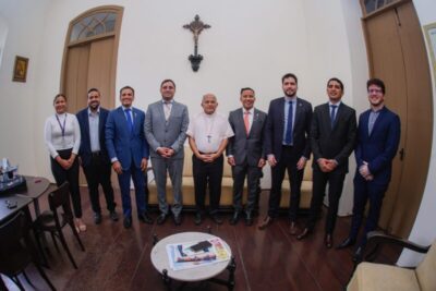 Arcebispo recebe vereadores da Frente Parlamentar Católica de São Luís