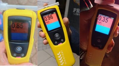 Motoristas embriagados são presos após perseguição e tentativa de troca de condutor na BR-010