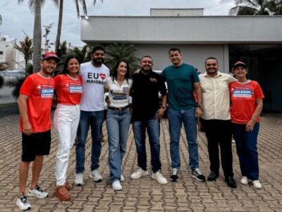 Paço do Lumiar marca presença em ato de lançamento da pré-candidatura de Orleans Brandão; evento reuniu mais de 40 mil pessoas