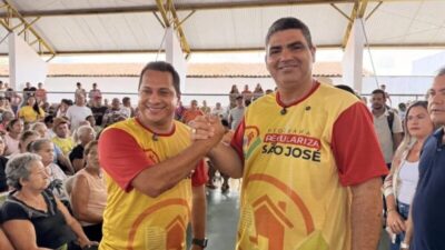 Gleydson Resende participa de grande entrega de cestas e títulos de terra em São José dos Basílios