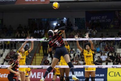 Líder da Superliga Feminina, Sesc Flamengo encara o Brasília Vôlei nesta sexta (6) em São Luís