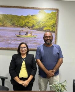 Prefeita Paula Azevedo se reúne com o presidente da Câmara Municipal para discutir ações pontuais em benefício dos Luminenses
