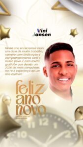 Vini Jansen reforça compromisso com o povo e encerra 2025 com presença ativa nas comunidades