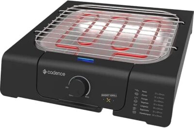 Churrasqueira elétrica da Cadence está em oferta no Mês do Consumidor
