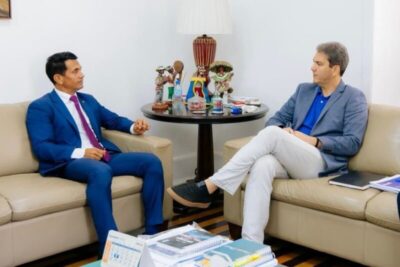 Deputado Wellington se reúne com prefeito Eduardo Braide e solicita nomeação de mais aprovados