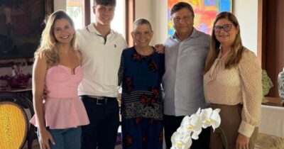 Jones Braga visita Roseana e comemora avanço no tratamento da deputada