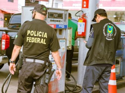 Força-tarefa com participação da Polícia Federal fiscaliza combustíveis em 11 estados nesta sexta