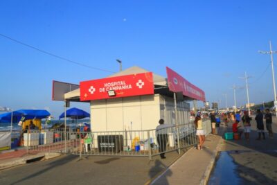 Governo realiza mais de 60 atendimentos com hospital de campanha no Réveillon do Maranhão 2026