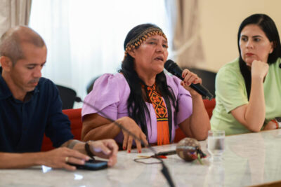 Governador reúne lideranças indígenas para tratar de políticas públicas nos territórios