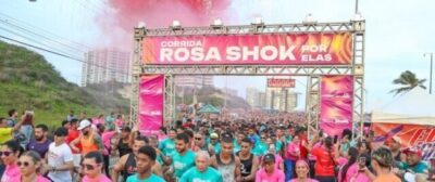 Corrida Rosa Shok Por Elas promove grande mobilização na Litorânea