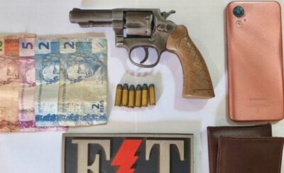 PRISÃO POR PORTE ILEGAL DE ARMA NA PIÇARRA, EM ITAPECURU MIRIM
