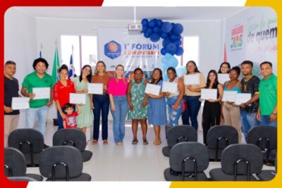 Prefeita Suane Dias entrega certificados de curso de Primeiros Socorros realizado pela Prefeitura de Gonçalves Dias