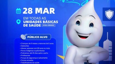 Imunização em foco: Prefeitura de Codó realiza Dia D de vacinação contra Influenza neste sábado (28)