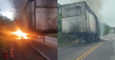 Bombeiros de Itapecuru-Mirim combatem incêndio na zona rural de Nina Rodrigues