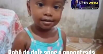 Bebê de 2 anos é encontrada morta em Penalva; adolescente que cuidava dela é apreendida
