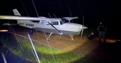 Tráfico internacional: Avião que saiu da Bolívia com mais de meia tonelada de cocaína é apreendido no Maranhão