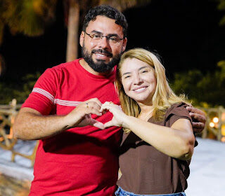 Dudu Diniz recebe Iracema Vale em um jantar com lideranças de São José de Ribamar