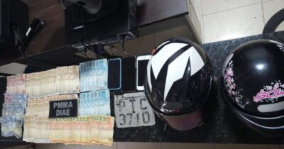 PM evita assalto a caminhão e prende funcionário de empresa e mais dois em Vargem Grande