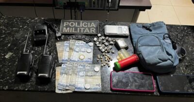 Polícia Militar efetua prisões por tráfico de drogas em Vargem Grande