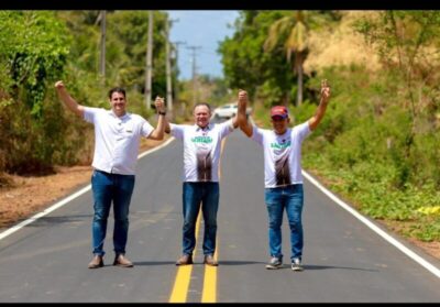 Baixada Maranhense se mobiliza para prestigiar entrega da Estrada do Santana em São João Batista; prefeito Mecinho Soares lidera grande momento de transformação no município