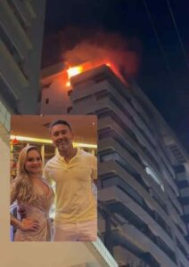 Casal de advogados fala sobre incêndio em apartamento, “perdemos todos os nossos bens, mas estamos bem”