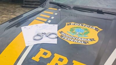 PRF cumpre mandado de prisão após abordagem a motociclista em Imperatriz