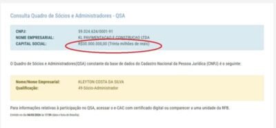 Escândalo milionário na gestão do Dr. Guilherme na prefeitura de Primeira Cruz…