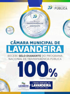 A Câmara Municipal de Lavandeira celebra mais um importante marco para a gestão pública do nosso município