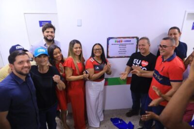 Prefeito Fred Campos entrega a UBS Pirâmide, 16ª UBS reformada em menos de um ano de gestão em Paço do Lumiar