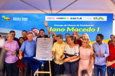 Na entrega de obras, Orleans destaca parceria com o governo Lula