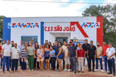 Gestão Joãozinho Pavão entregou cinco novas obras na área da educação em Santa Helena neste final de semana