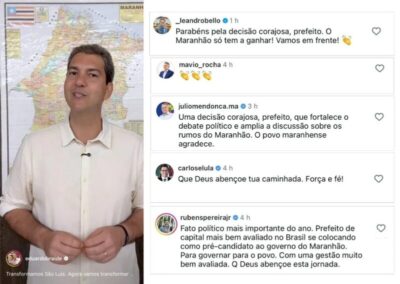 Aliados de Camarão abandonam petista e rasgam elogios a Braide após anúncio de pré-candidatura ao governo