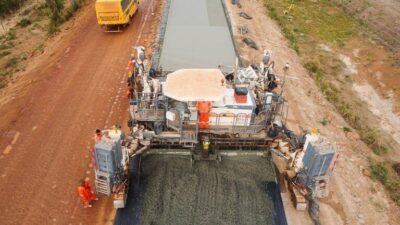 DNIT avança na recuperação da BR-135 no Maranhão com tecnologia whitetopping