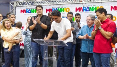 Quadra Poliesportiva é entregue na Unidade 105 da Cidade Operária; segunda fase das obras também foi anunciada