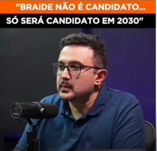 Yglésio afirma que Braide não será candidato ao governo em 2026
