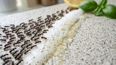 Com limão e bicarbonato, sua cozinha nunca mais terá formigas