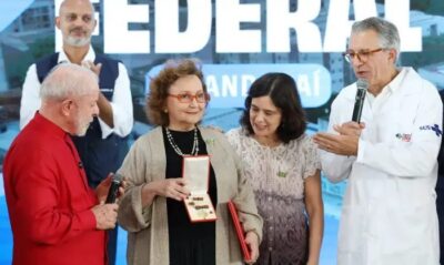 Pesquisadora Margareth Dalcolmo recebe medalha Oswaldo Cruz